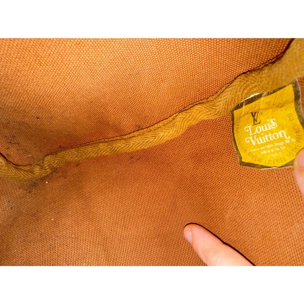 Vintage Louis Vuitton French Company Speedy 30 Monogram Bag 70s 80s Rare - Picture 7 of 13